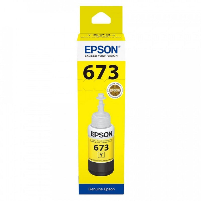 EPSON 愛普生 T673 黃色 墨盒