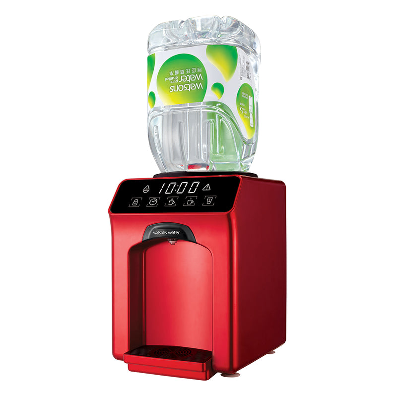 WATSONS WATER Wats-Touch Mini Hot & Ambient Dispenser + 8L bottled water (2 bottles x 24 cartons)