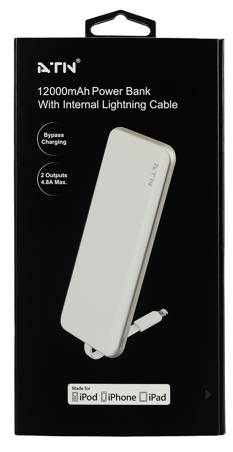 ATN MFI-A12000 12000mAh Capacity PowerBank