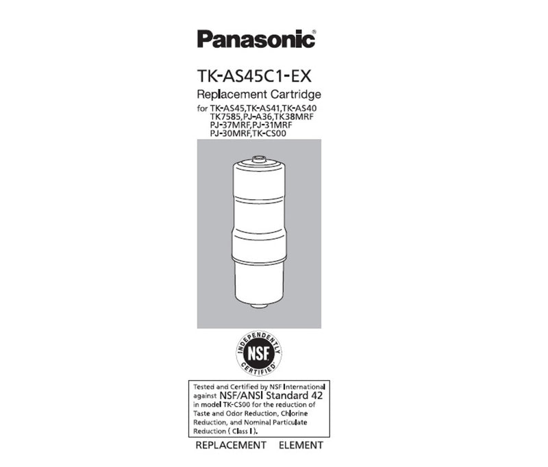 PANASONIC 樂聲牌 TKAS45C1 濾水器過濾網