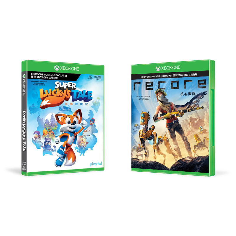 MICROSOFT XB1 SuperLucky's Tales+Recore Game Software