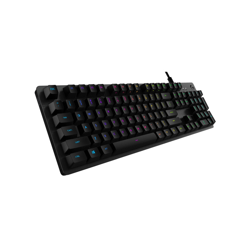 LOGITECH 羅技 G512 CARBON (Clicky ) RGB 機械有線遊戲鍵盤