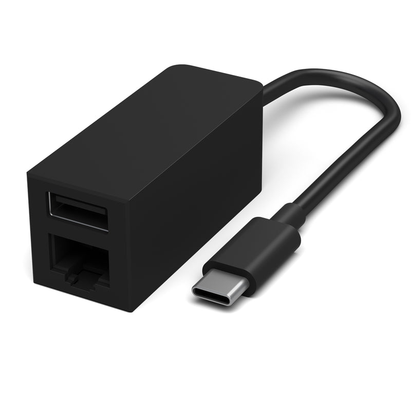 MICROSOFT 微軟 USB-C 對乙太網路介面卡及USB 3.0轉接器