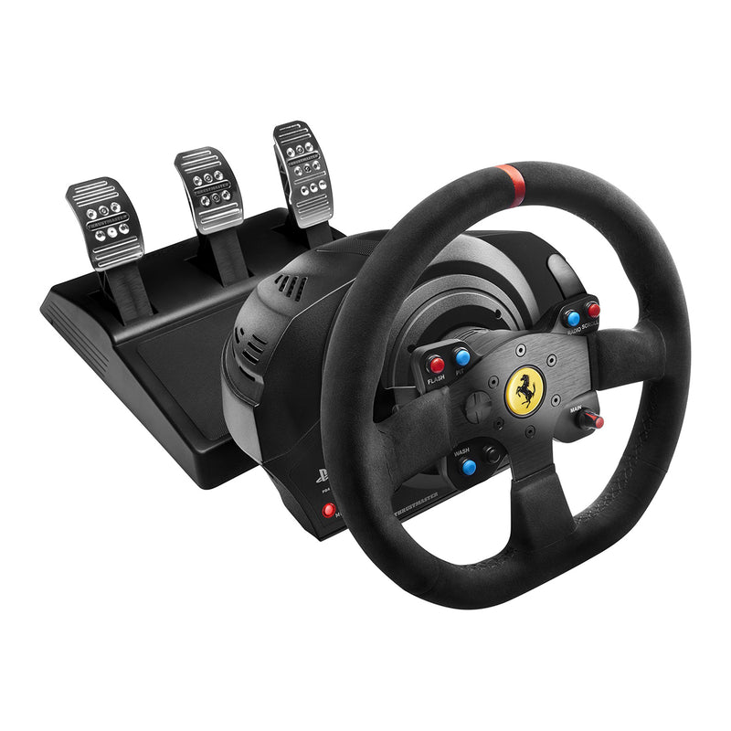 THRUSTMASTER T300RS電競軚盤組合 法拉利麂皮版