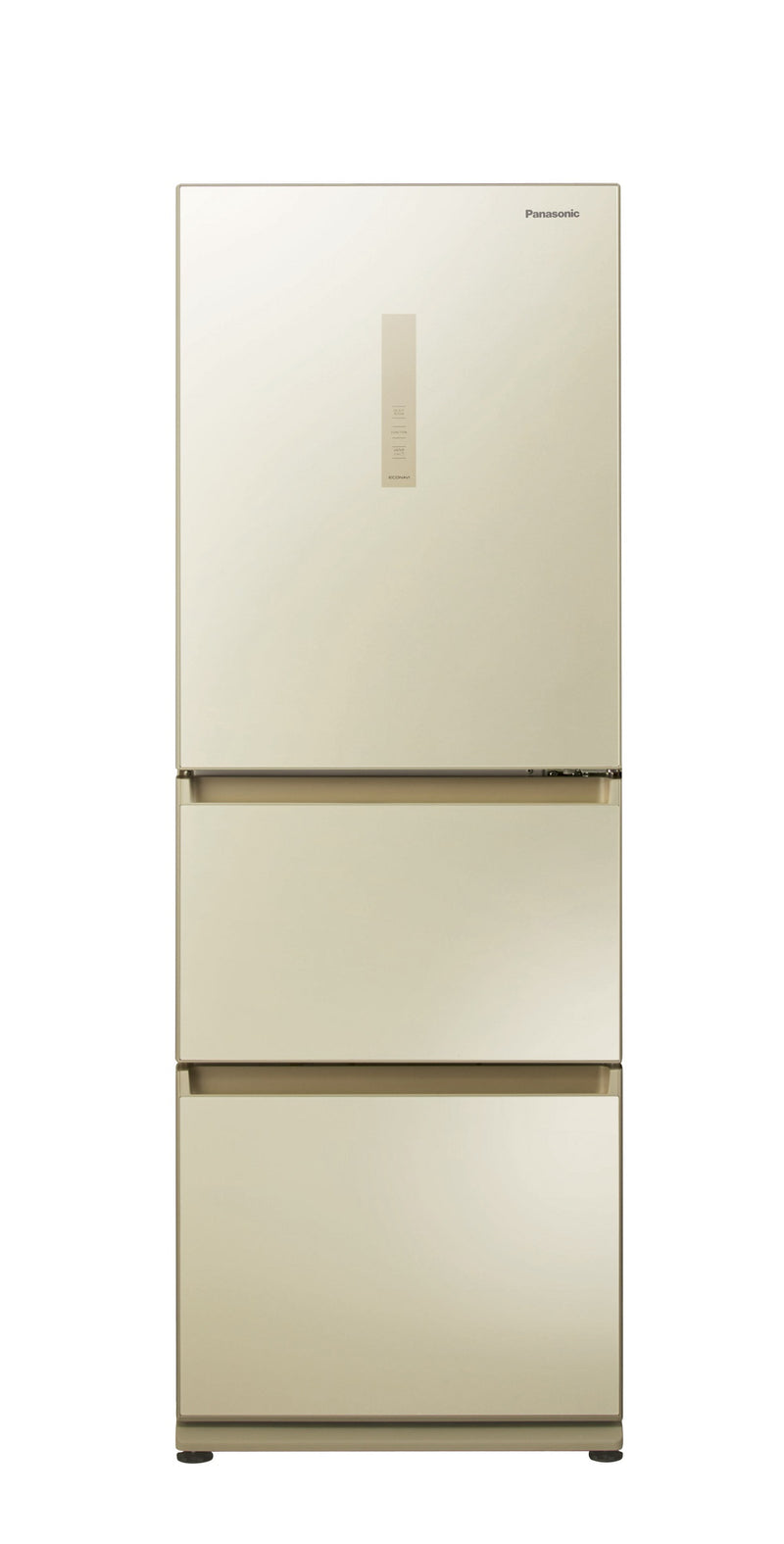 PANASONIC NR-C340GH 273L ECONAVI 3-door Refrigerator (includes unpacking and moving appliance service)