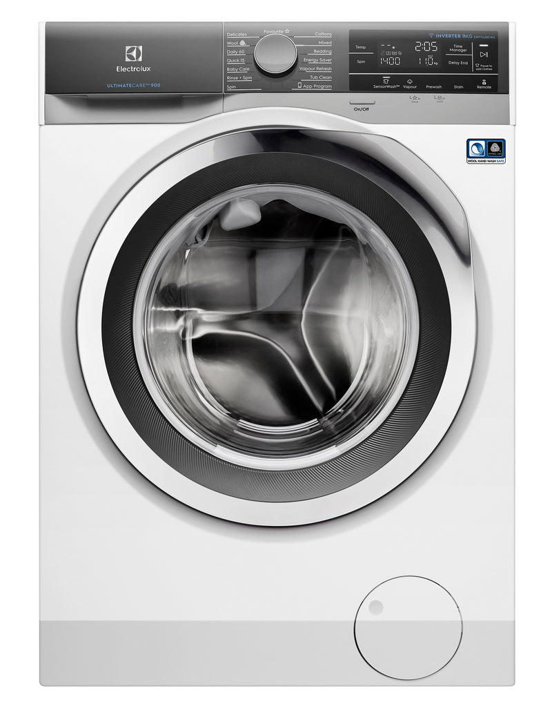 ELECTROLUX 伊萊克斯 EWF1142BEWA 11公升1400轉 UltimateCare™ 900 前置式蒸汽系統洗衣機