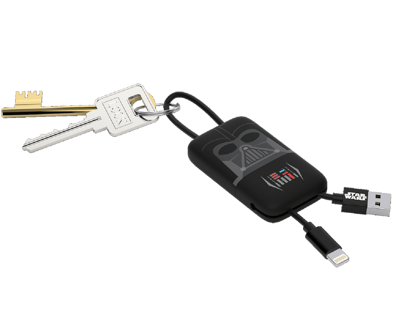 TRIBE Keyline Lightning Cable 22cm - Darth Vadar Cable