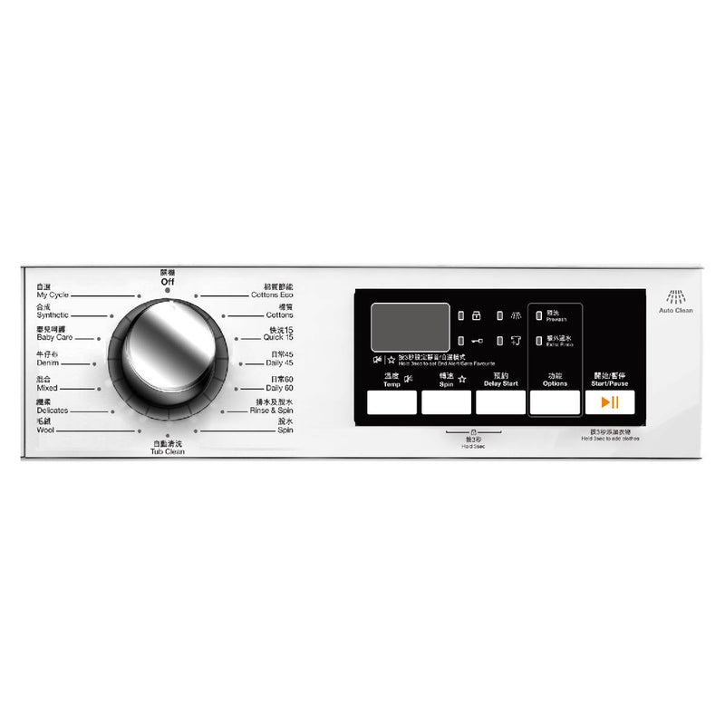 ZANUSSI ZWF8045D2WA 8KG 1400RPM Front Load Washer
