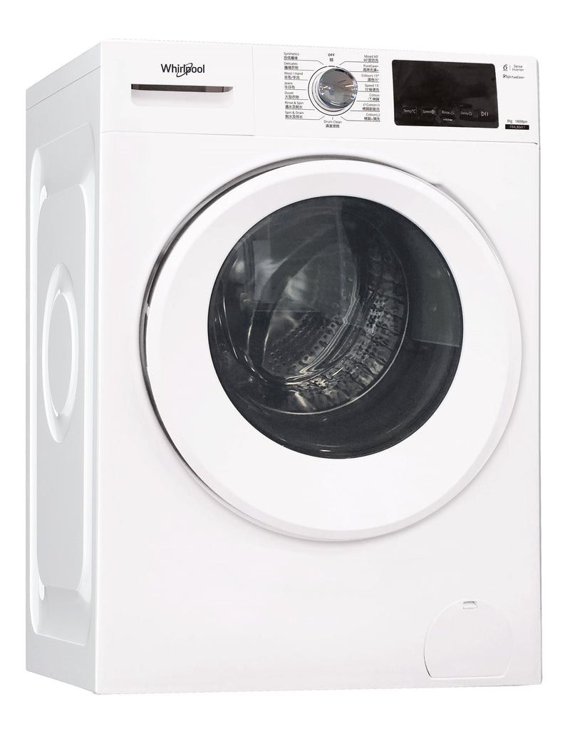 WHIRLPOOL RAL80411 8kg 1400rpm Front Load Washer Built Under Model