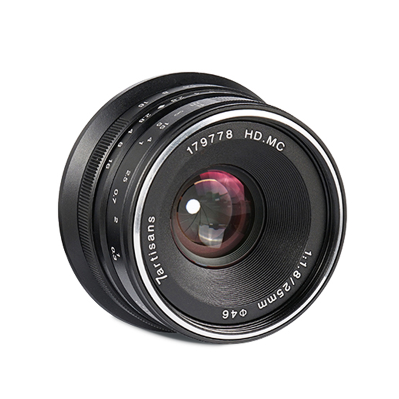 7Artisans 25mm F/1.8 (Canon EOS-M) Lens