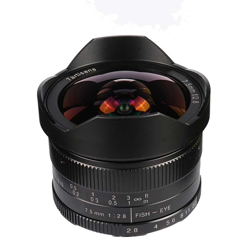 7Artisans 7.5mm F/2.8 (Sony) Lens