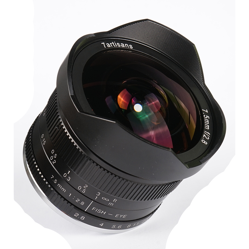 7Artisans 7.5mm F/2.8 (EOS-M) Lens