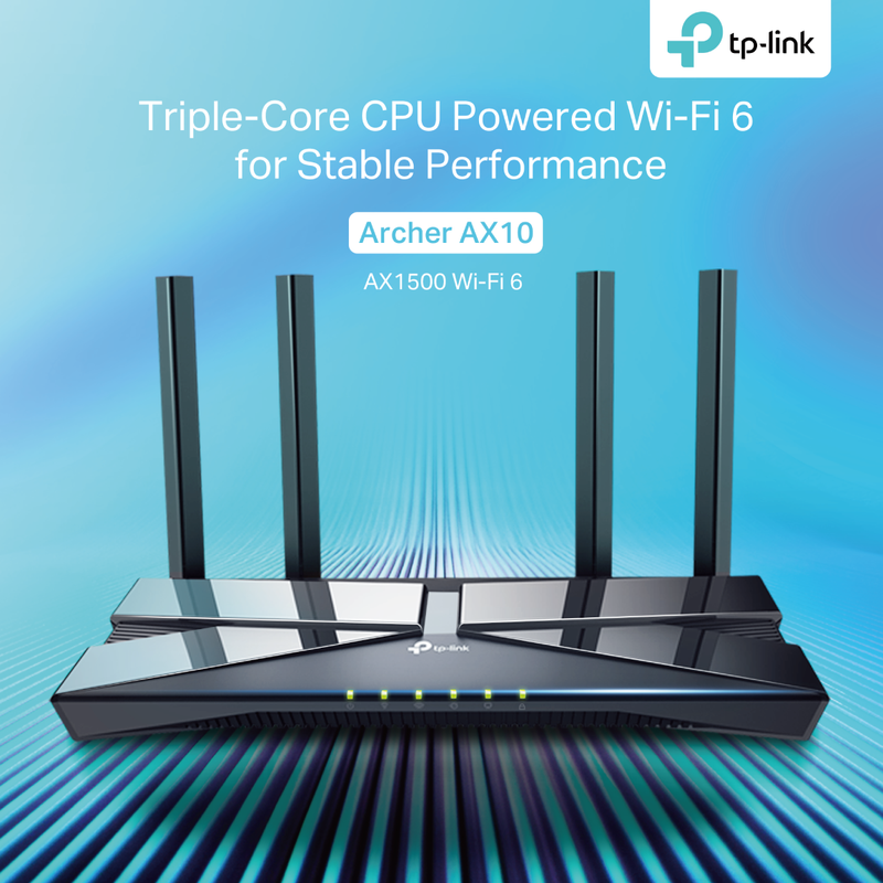 TP-Link Archer AX10 AX1500 Wi-Fi 6 Router