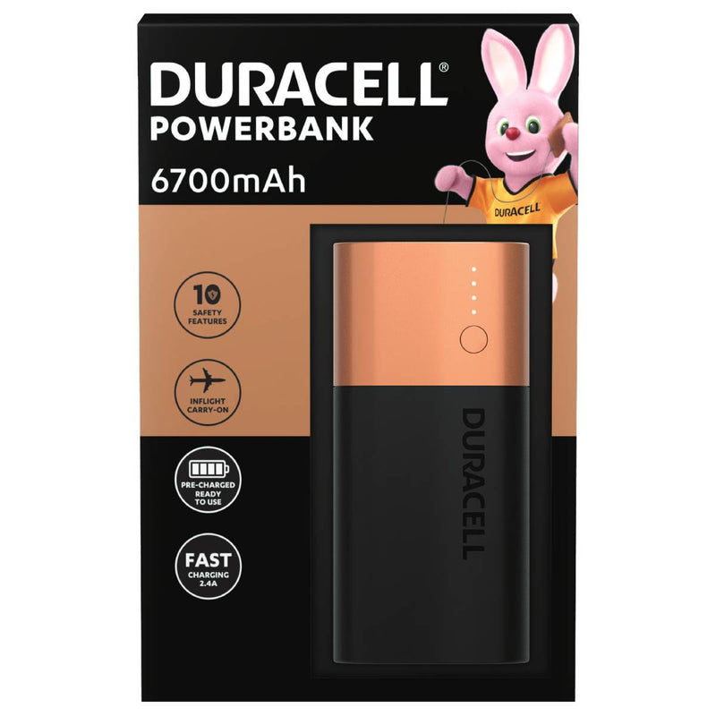 Duracell HB1X0042001 6700mAh Power Bank