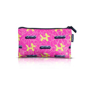 Amika Cosmetic Bag (Balloon Puppy-Pink and Black)