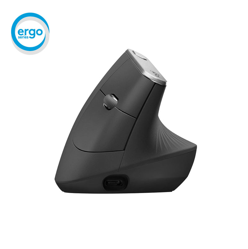 LOGITECH 羅技 MX Vertical Graphite 無線滑鼠