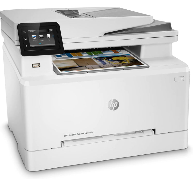 HP Color LaserJet Pro M283fdn All in one printer