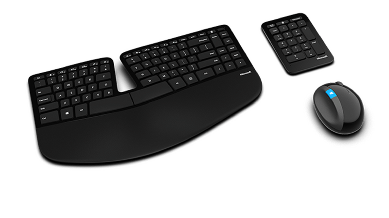 MICROSOFT Sculpt Ergonomic Desktop Wireless Mice and Keyboard (English)