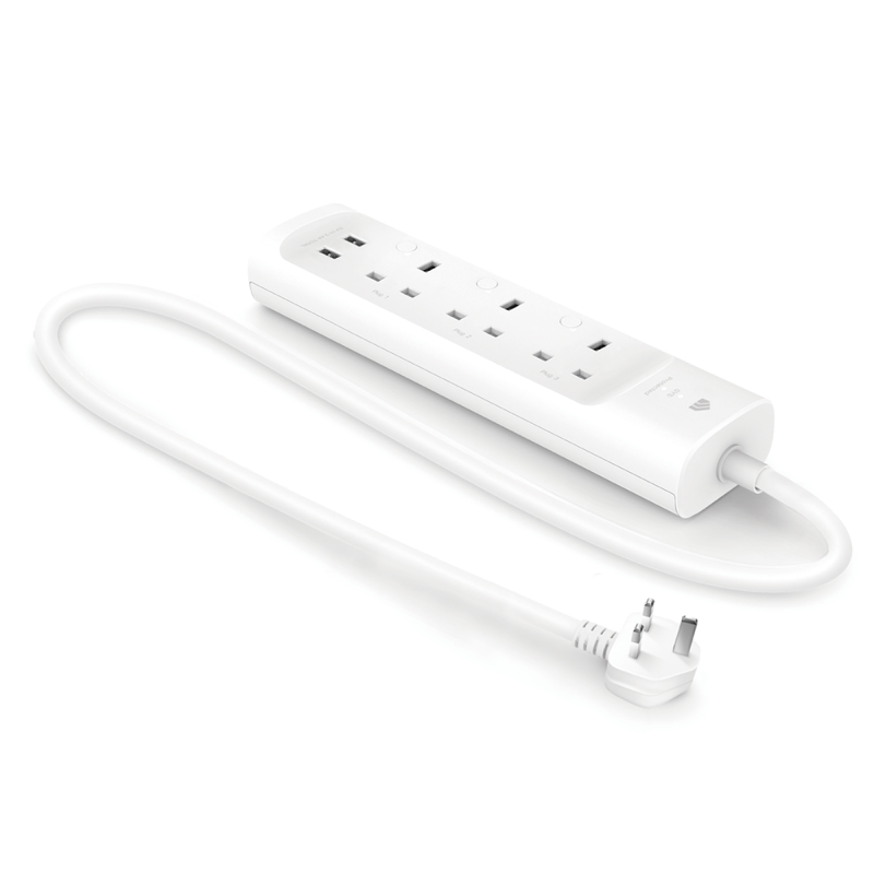 TP-Link TL-KP303 Smart Wi-Fi Power Strip (3 Smart Outlets + 2 USB)