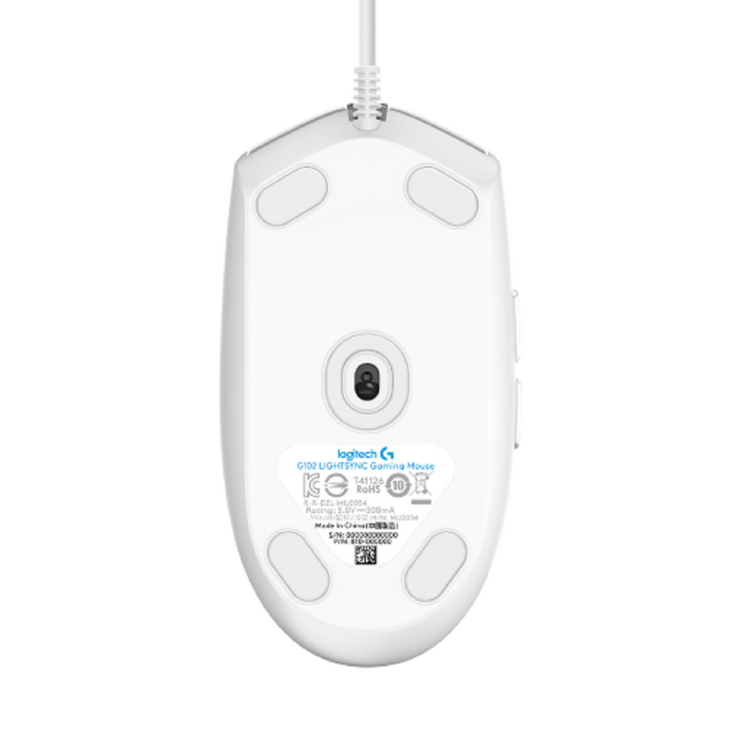 LOGITECH 羅技 G203 LIGHTSYNC 遊戲 有線滑鼠