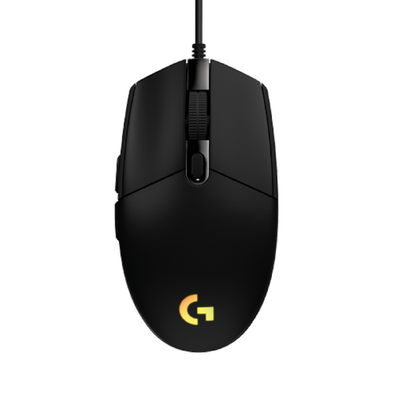 LOGITECH 羅技 G203 LIGHTSYNC 遊戲 有線滑鼠