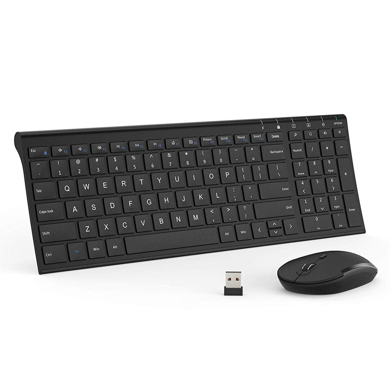 iClever IC-GK03 Ergonomic Wireless Mice and Keyboard