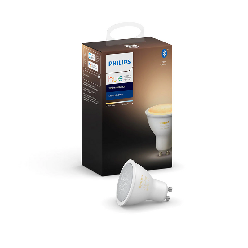 PHILIPS HueWA 5W GU10 Bluetooth Single Bulb