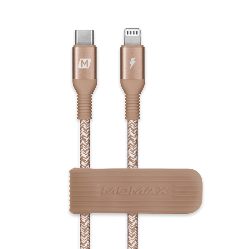 Momax Elite USB-C to Lightning 1.2m 尼龍編織連接線