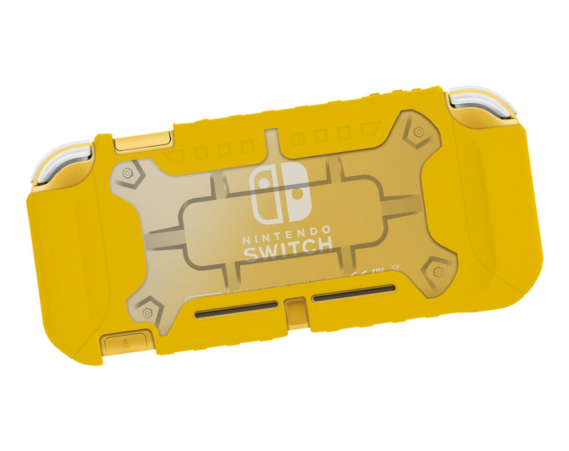 HORI Switch Lite TPU+PC堅硬保護外殼 黃 透明 遊戲主機配件
