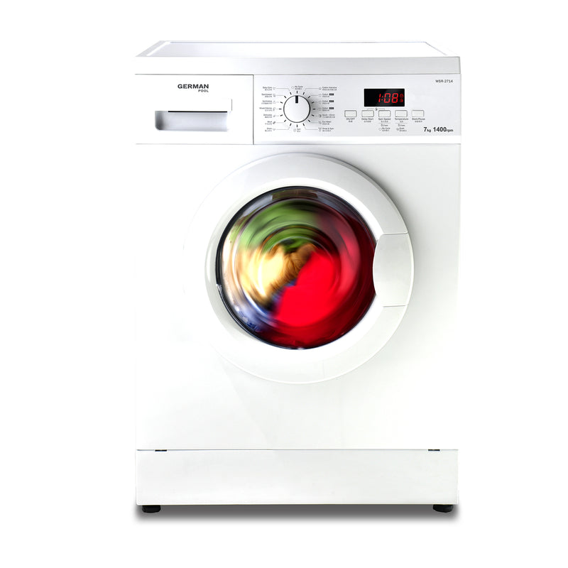 GERMAN POOL WSR-2714 7kg 1400rpm Inverter Front Load Washer