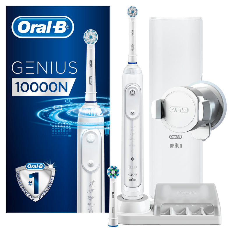 Oral-B GENIUS G10000V2WH Intelligent Electric Toothbrush