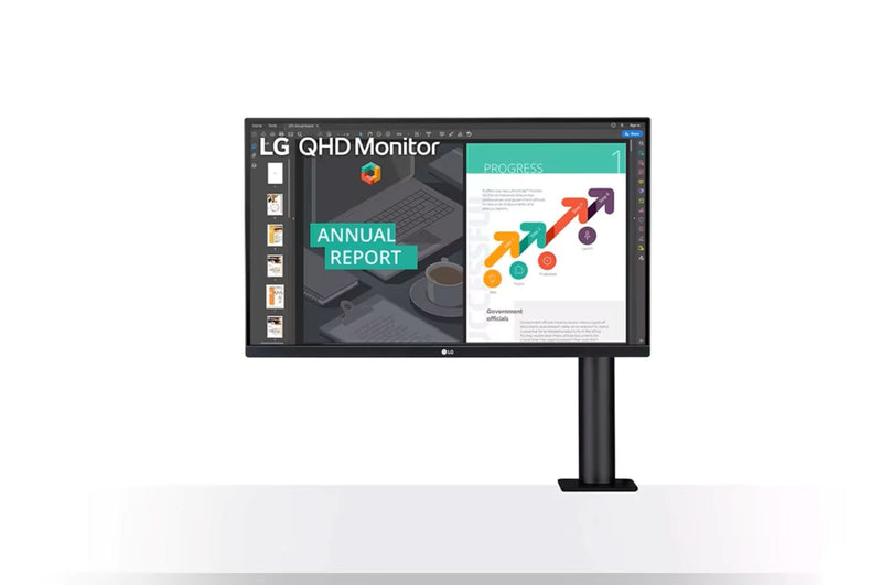 LG 27QN880-B 27" QHD Ergo IPS Monitor (with USB Type-C™)