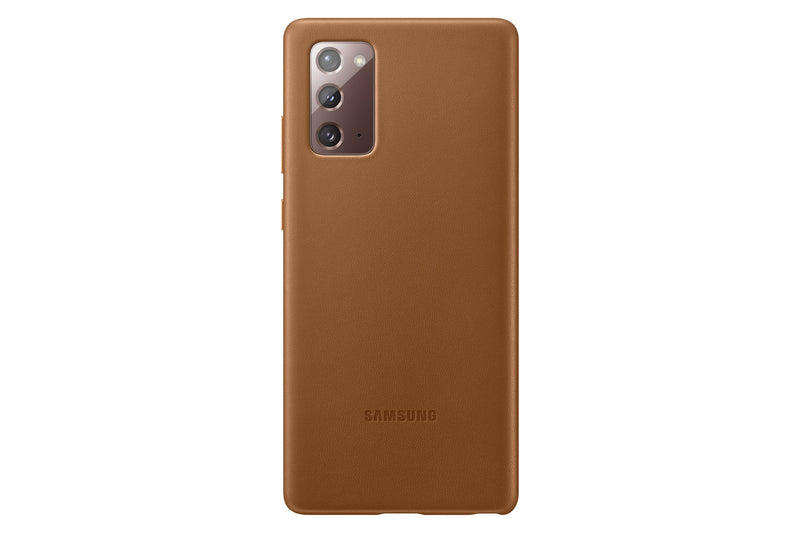 SAMSUNG 三星電子 Galaxy Note20 真皮背蓋 手機外殼