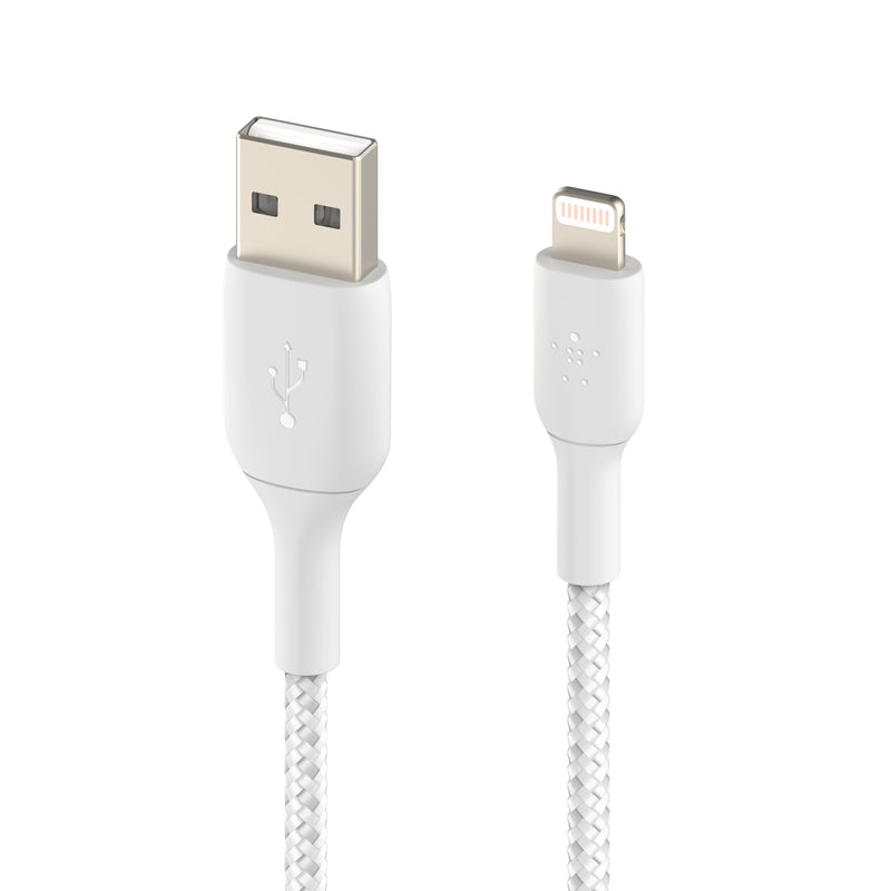 BELKIN 貝爾金 Boost Charge 1米 尼龍編織 Lightning to USB-A 充電傳輸線