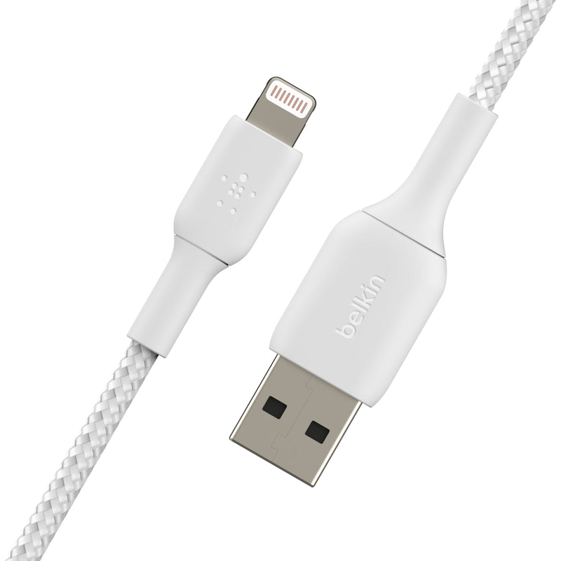 BELKIN 貝爾金 Boost Charge 1米 尼龍編織 Lightning to USB-A 充電傳輸線