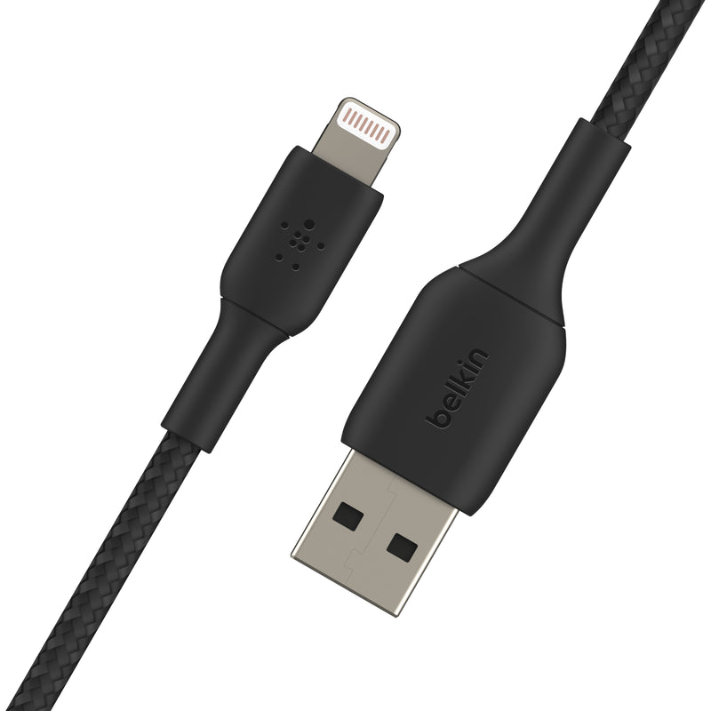 BELKIN 貝爾金 Boost Charge 1米 尼龍編織 Lightning to USB-A 充電傳輸線