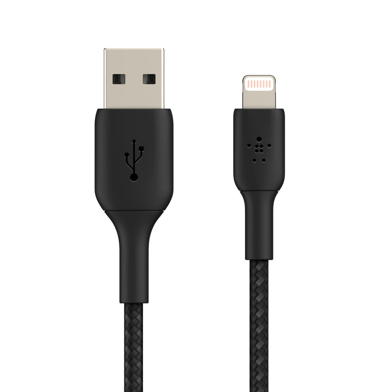 BELKIN 貝爾金 Boost Charge 1米 尼龍編織 Lightning to USB-A 充電傳輸線