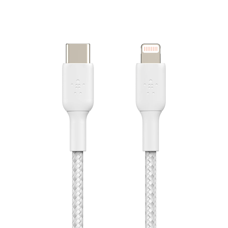 BELKIN 貝爾金 BOOST CHARGE USB-C 至 Lightning 編織線纜