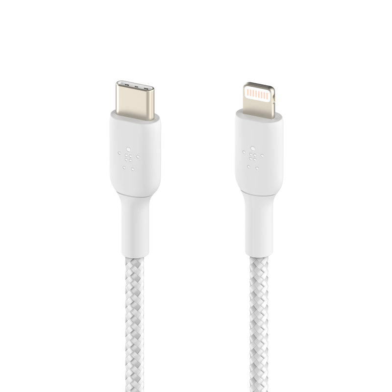 BELKIN 貝爾金 BOOST CHARGE USB-C 至 Lightning 編織線纜