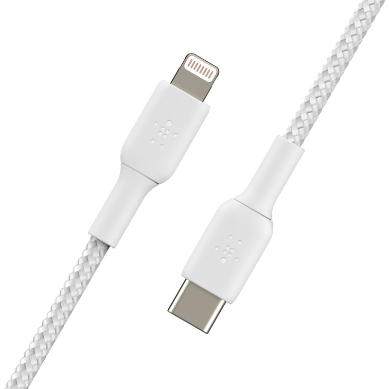 BELKIN 貝爾金 BOOST CHARGE USB-C 至 Lightning 編織線纜