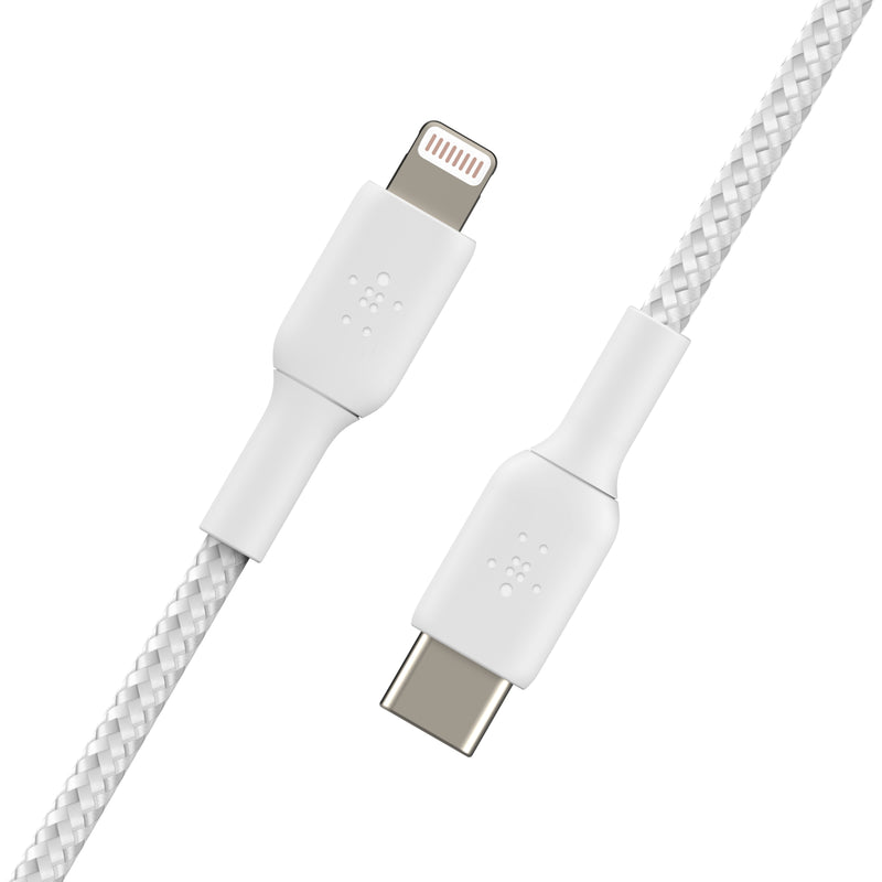 BELKIN BOOST CHARGE Braided USB-C to Lightning Cable
