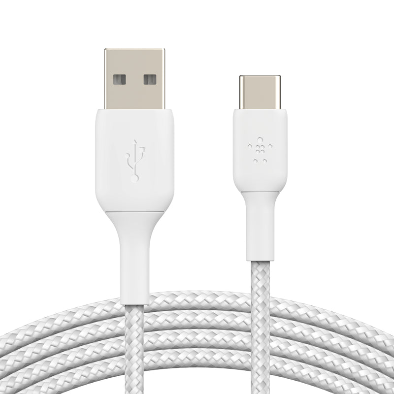 BELKIN 貝爾金 BOOST CHARGE USB-C 至 USB-A 編織線纜