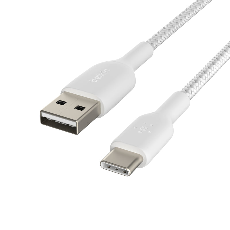 BELKIN BOOST CHARGE Braided USB-C to USB-A Cable