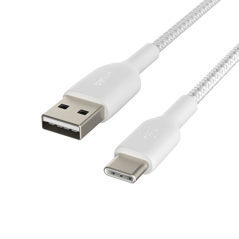 BELKIN 貝爾金 BOOST CHARGE USB-C 至 USB-A 編織線纜