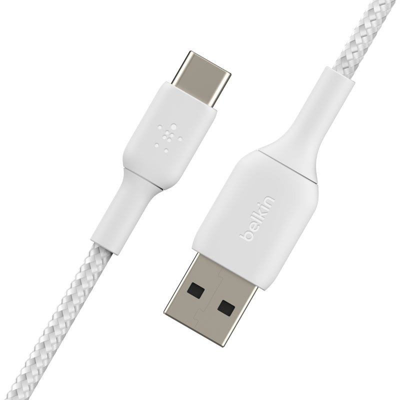 BELKIN 貝爾金 BOOST CHARGE USB-C 至 USB-A 編織線纜