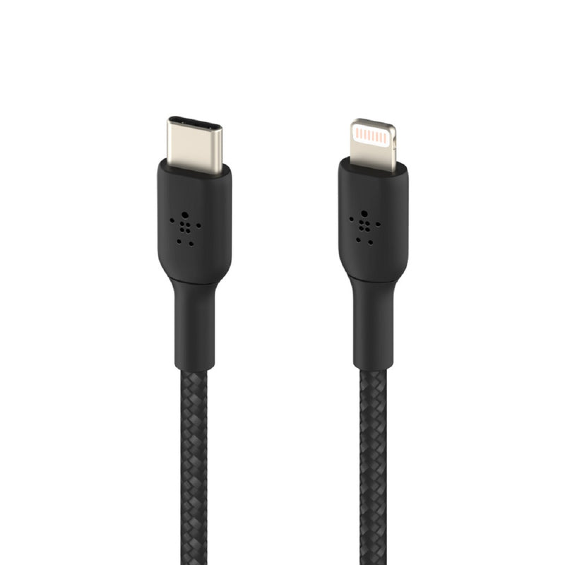 BELKIN 貝爾金 BOOST CHARGE USB-C 至 Lightning 編織線纜