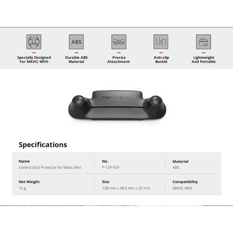 PGYTECH CONTROL STICK PROTECTOR FOR MAVIC MINI