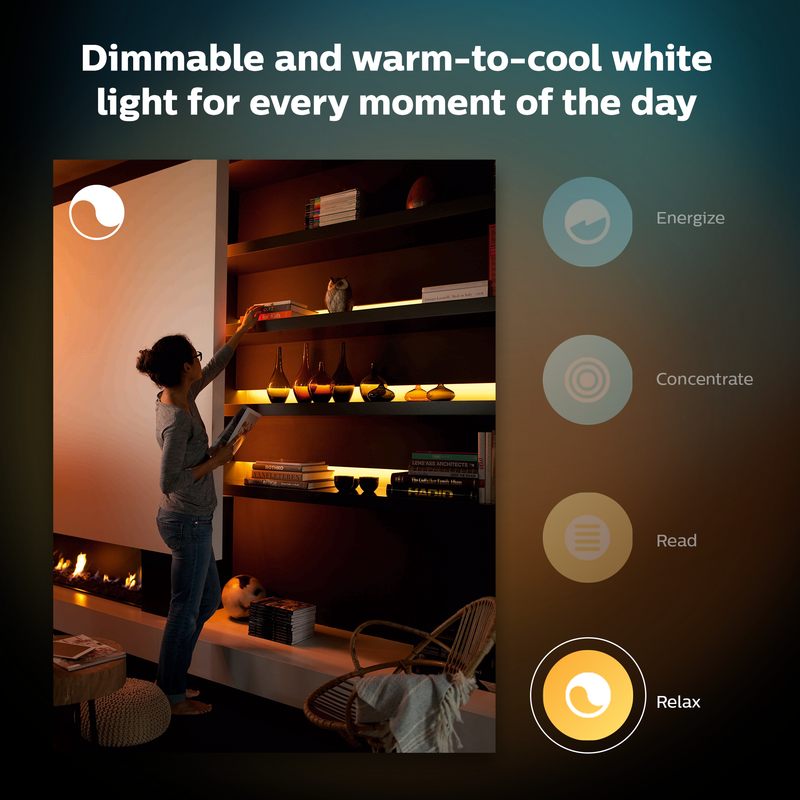 PHILIPS HUE White and Color Ambiance LIGHTSTRIP PLUS V4 Bluetooth Base Kit (2m)