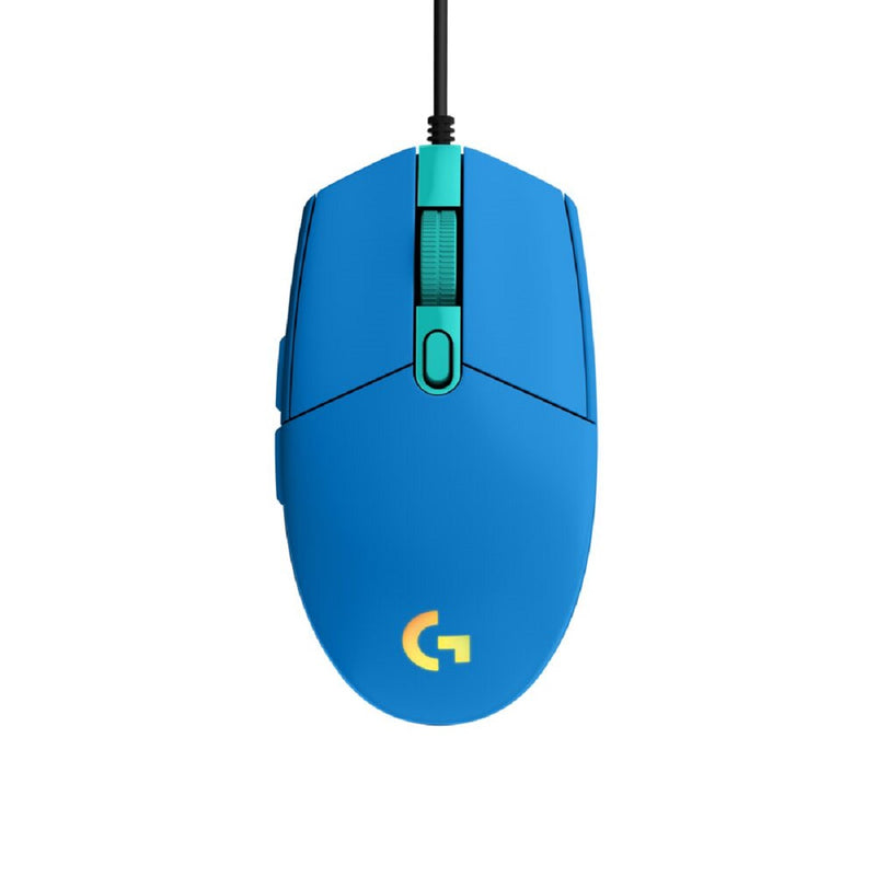 LOGITECH 羅技 G203 LIGHTSYNC 遊戲 有線滑鼠