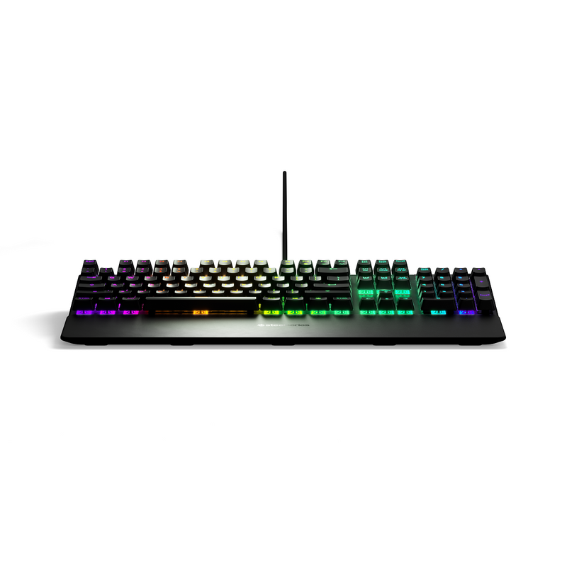 SteelSeries APEX 5 Hybrid Blue Clicky Mechanical Gaming Wired Keyboard